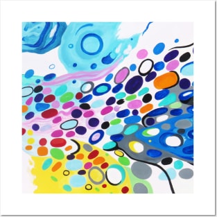 Jelly Bean Belly of Easter 1 Abstract Art Posters and Art